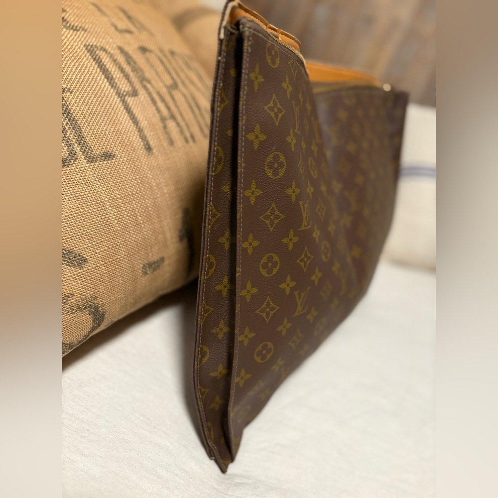 π― Guaranteed Authentic Louis Vuitton Vintage Luggage Garment Insert - Picture 6 of 9